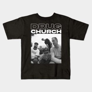 DRUG CHURCH BAND Kids T-Shirt